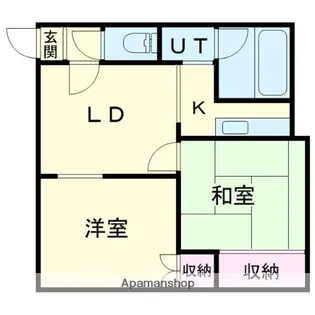 グランドハイツ泉【302号室】の間取り