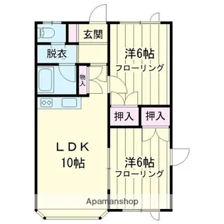 シャインA【302号室】の間取り