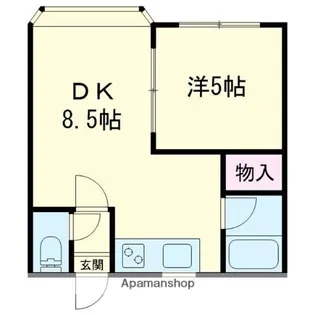 M&K寿【304号室】の間取り