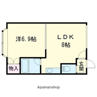 グランシャリオ【3階】の間取り