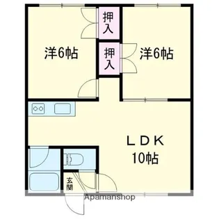 VIVA柏木【202号室】の間取り