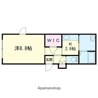 アンダーズ苫小牧栄町【403号室】の間取り