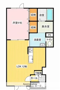 FORTEーFOR【1階】の間取り