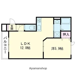 プレシャスビレッジⅥ【1階】の間取り