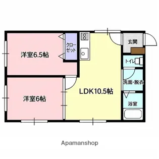 ヴィーナスヴィレッジ寿【202号室】の間取り