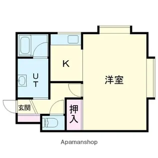 クリスタルハーモニー16【206号室】の間取り