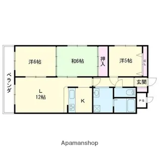 Jステージ若草【11階】の間取り