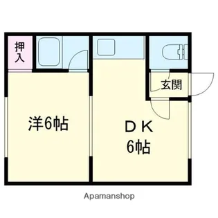 ジュエルⅡ【203号室】の間取り