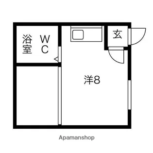ハイツまるい№22【101号室】の間取り