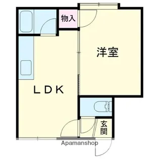 エスポワール明野【201号室】の間取り