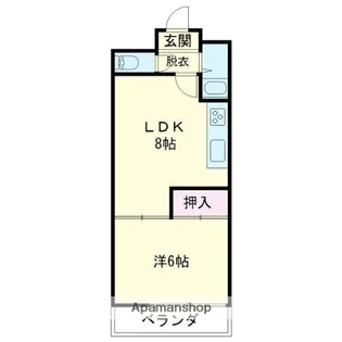 グランドール元中野【303号室】の間取り