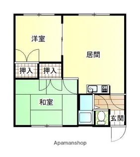 ソフィーユ錦岡【201号室】の間取り