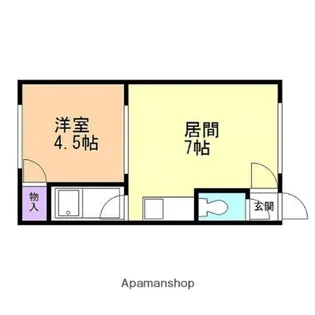 ジュエルⅣ【201号室】の間取り