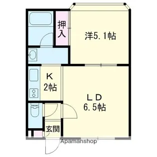 メゾンド・ラフェ【304号室】の間取り