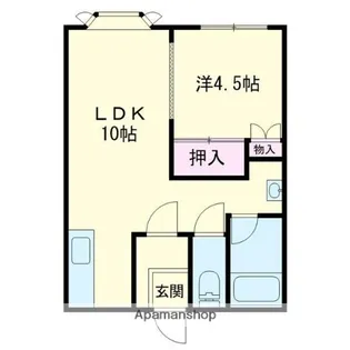 グランメール【2階】の間取り