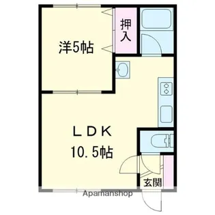 エスポワール薫【302号室】の間取り