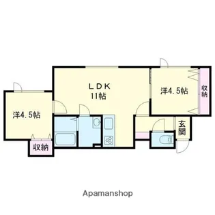 T.7【1階】の間取り