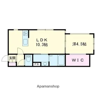 マレッセ・クローネ【2階】の間取り