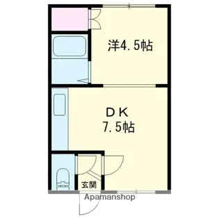 JOYマイシャトーA【2階】の間取り