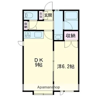 バイタリティハイツ【201号室】の間取り