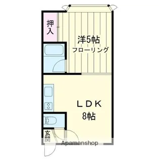 エスプリB【304号室】の間取り