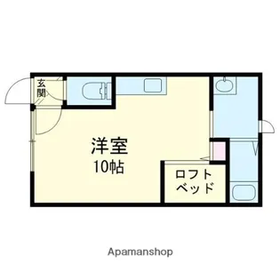 プロヴィデンスⅢ【1階】の間取り