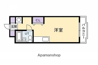 グランドール新生台【201号室】の間取り