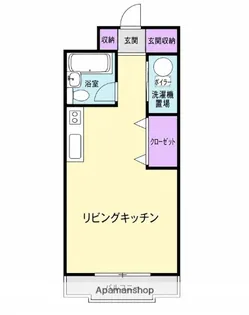 グランドール新生台【202号室】の間取り