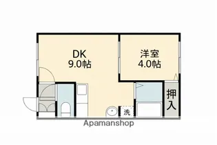 レインボーハウス白老NO.8【104号室】の間取り