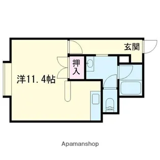 クリスタルハーモニー27【203号室】の間取り