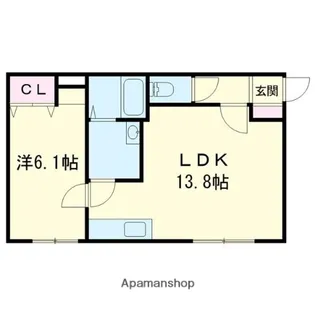 LEMI Ⅰ【1階】の間取り