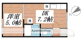 三条ハイツ【106号室】の間取り