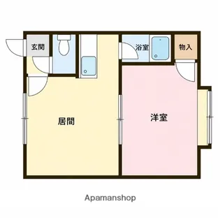 ダンディ船見JR【2階】の間取り