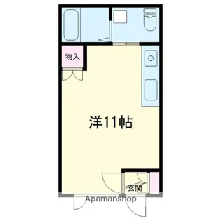 ノースポイント【203号室】の間取り