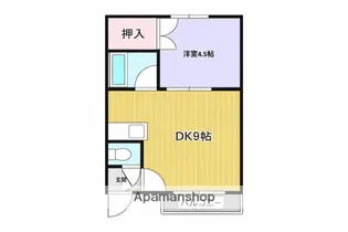 グリーンパークプロム【106号室】の間取り