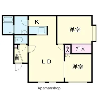 ステラ日吉A【104号室】の間取り