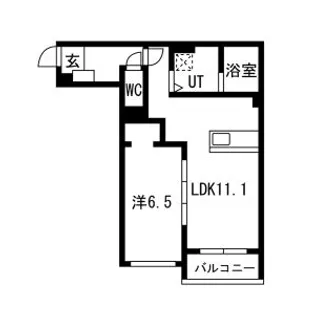 RIGEL EIN(リゲル・アイン)【3階】の間取り