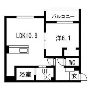 RIGEL EIN(リゲル・アイン)【3階】の間取り