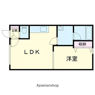 ドミローレル富士【202号室】の間取り
