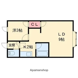 シレーヌ泉【201号室】の間取り