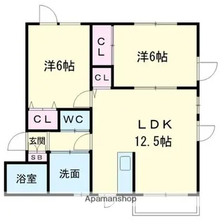 VERDE【2階】の間取り