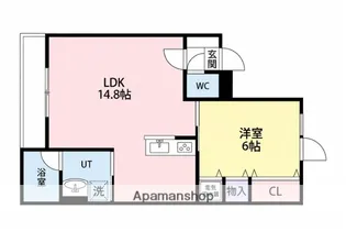 LIBERTA【2階】の間取り