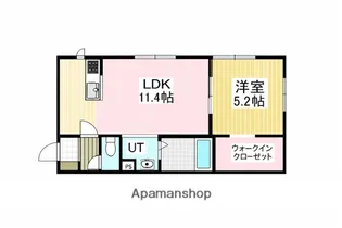 グランフィーノ【1階】の間取り