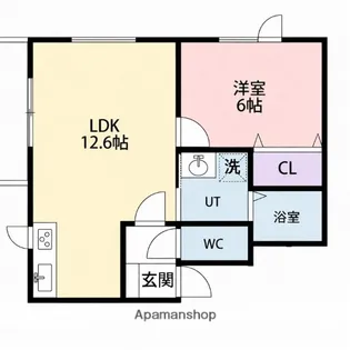 DESIGN MAISON T2【3階】の間取り