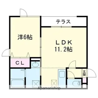 CASSIOPEIA Ⅰ【2階】の間取り