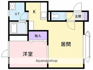 ノーザンベル【2階】の間取り
