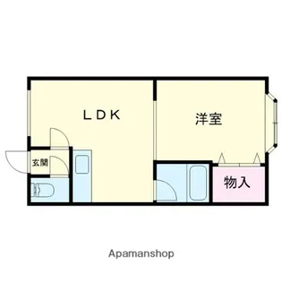 ポップハウス3【201号室】の間取り