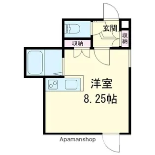ROYAL HEIGHT【101号室】の間取り
