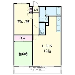 グランドール弥生【301号室】の間取り