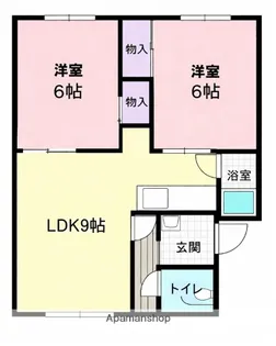 エルム【3号室】の間取り